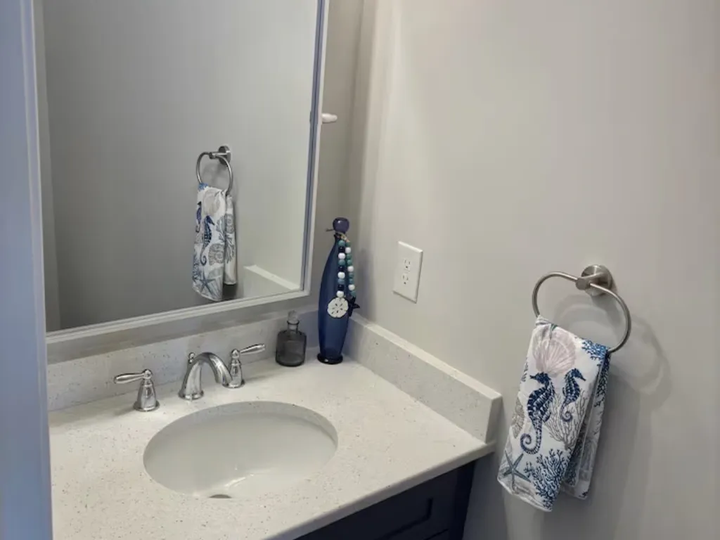 1/2 Bath off main living space