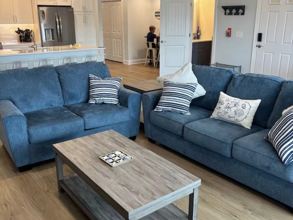 large open concept living space
