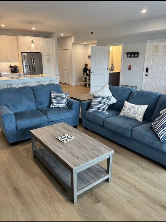 large open concept living space