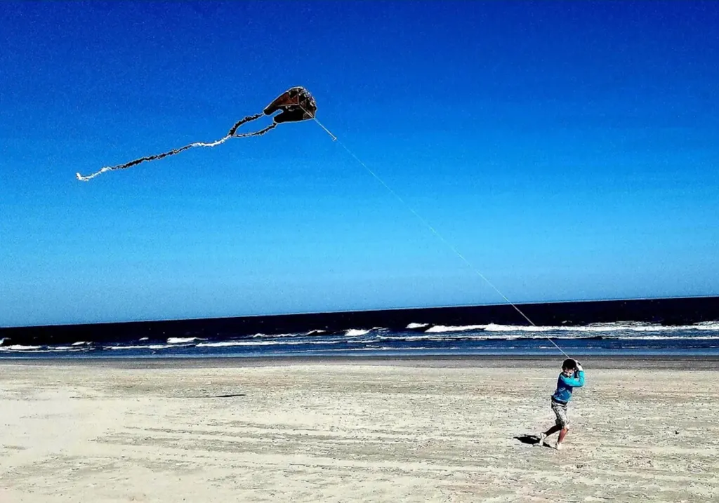 Brigantine Beach a great place to go fly a kite!