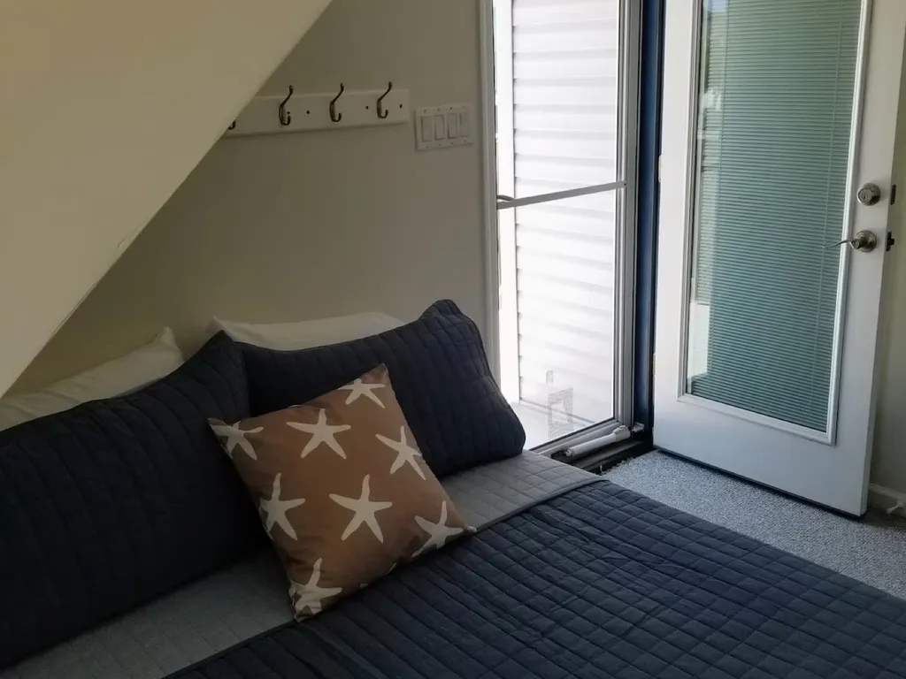 The second bedroom features a private balcony for your exclusive use.