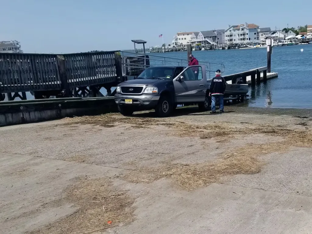 Public Boat Ramp across the street
