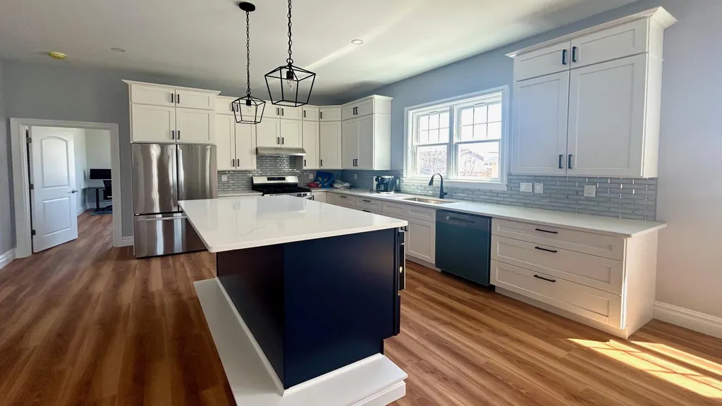 Three barstools included but not pictured here.