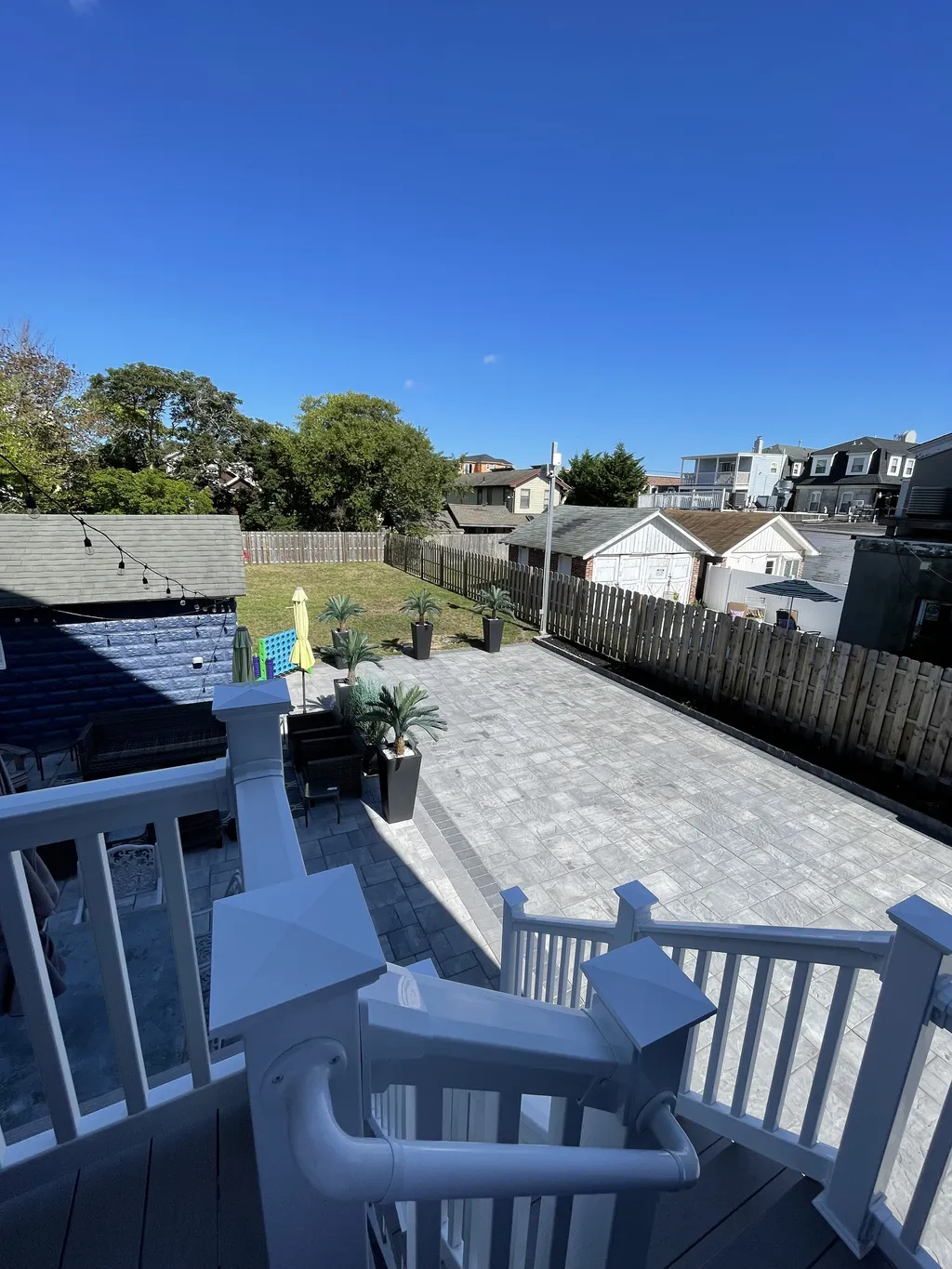 view from back entrance