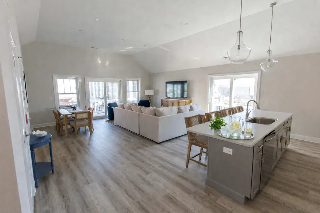 Bright, airy space for hanging out