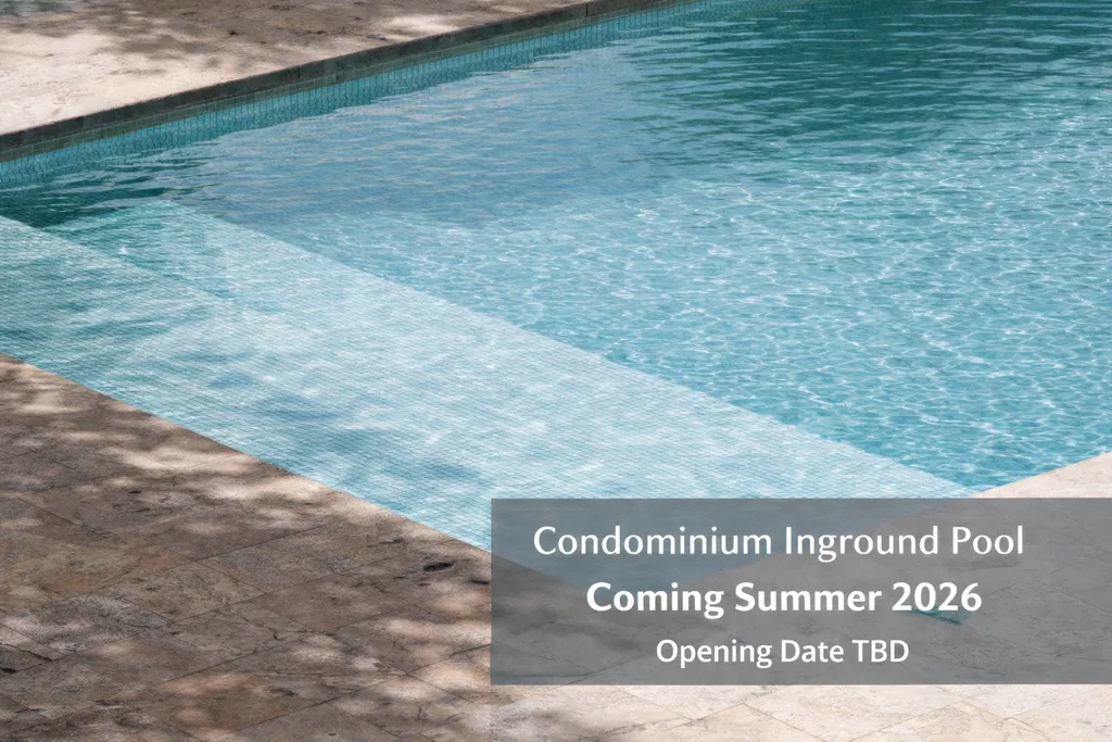 IN GROUNF POOL COMING SUMMER 2026