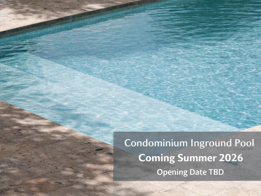 IN GROUNF POOL COMING SUMMER 2026