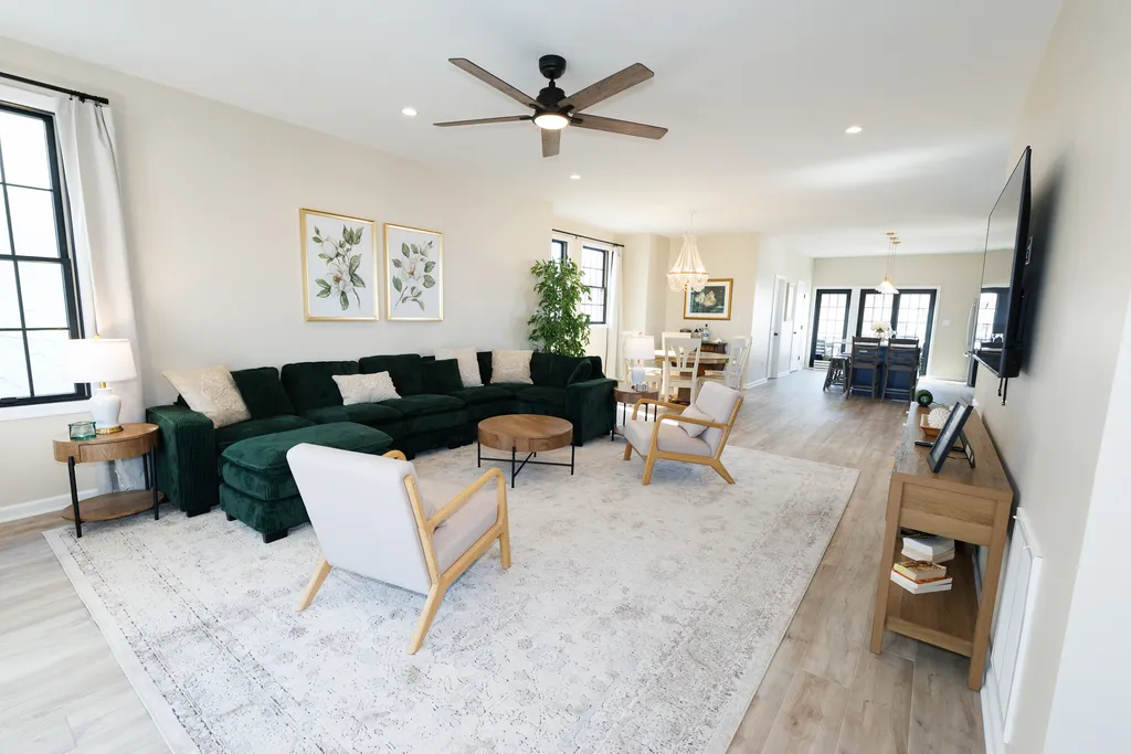 Modern comfort, bright and airy