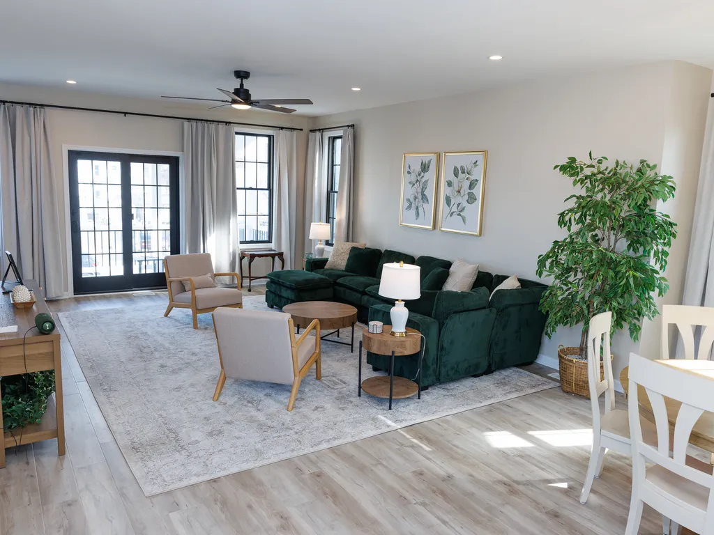 Modern comfort, bright and airy