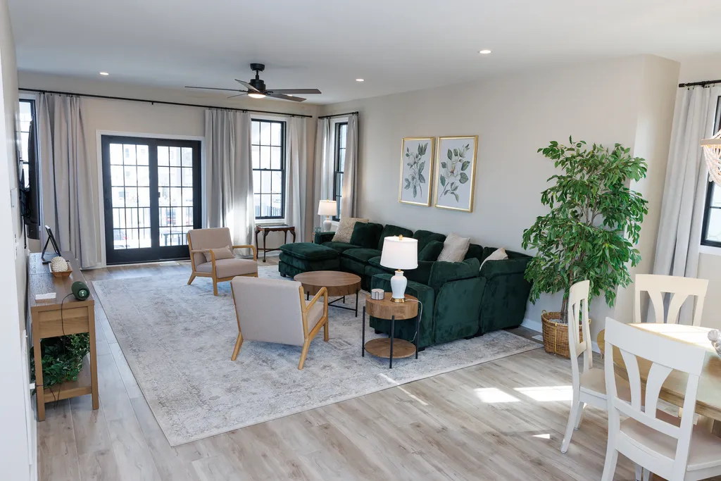 Modern comfort, bright and airy