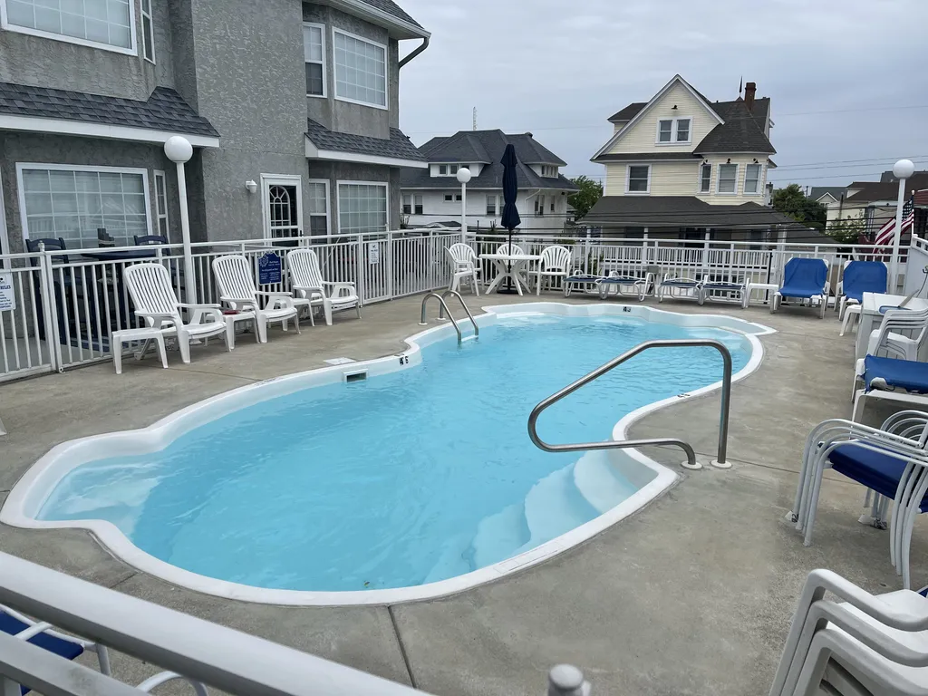 Pool view from my balcony