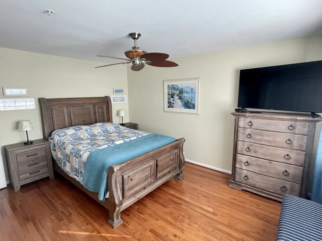 Master bedroom, private bath