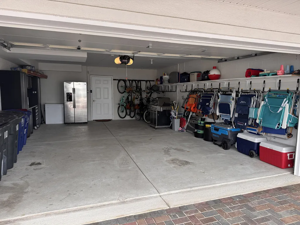 Full access to the garage and all the beach stuff
