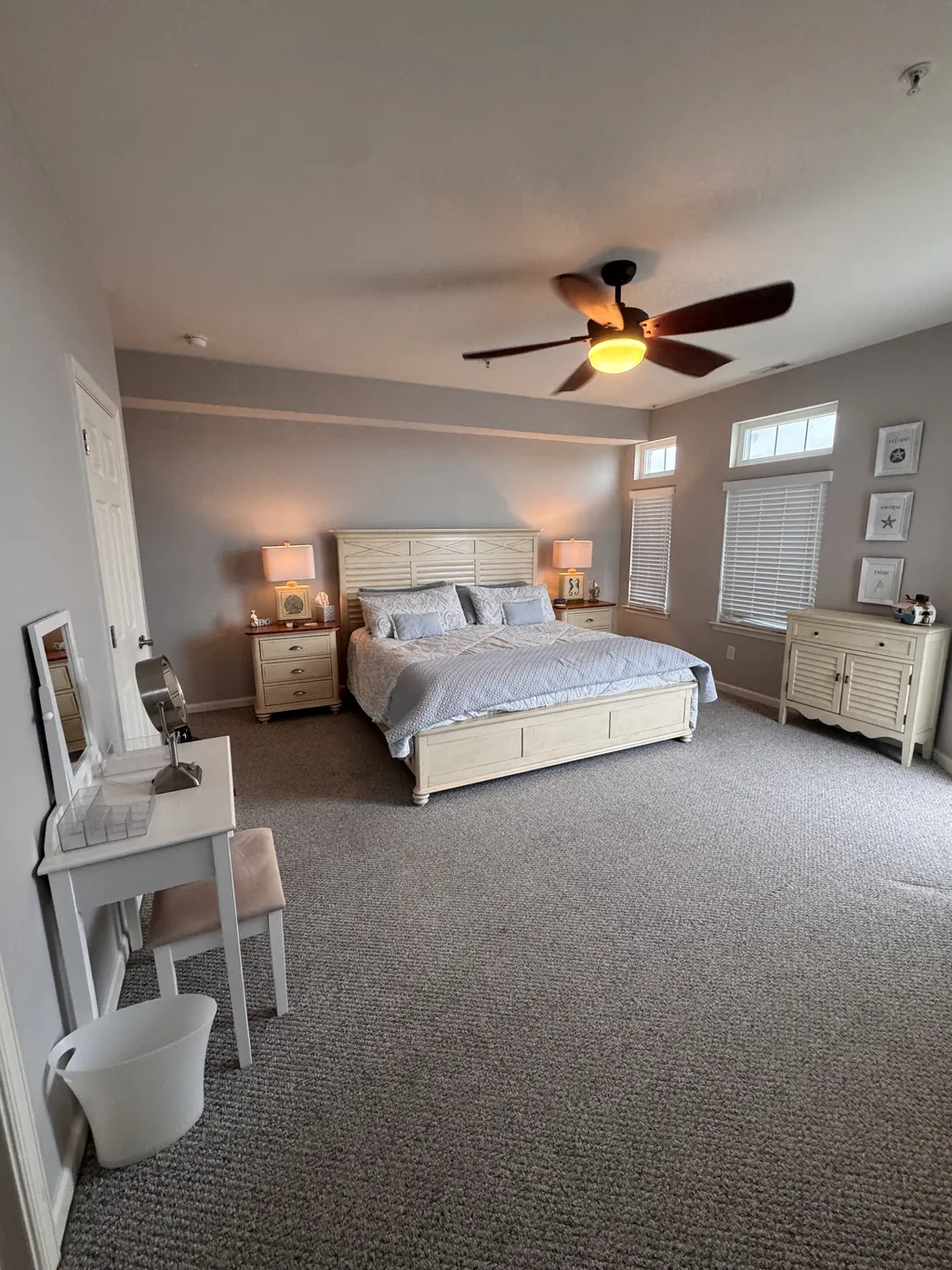 Master bedroom ensuite on upper level