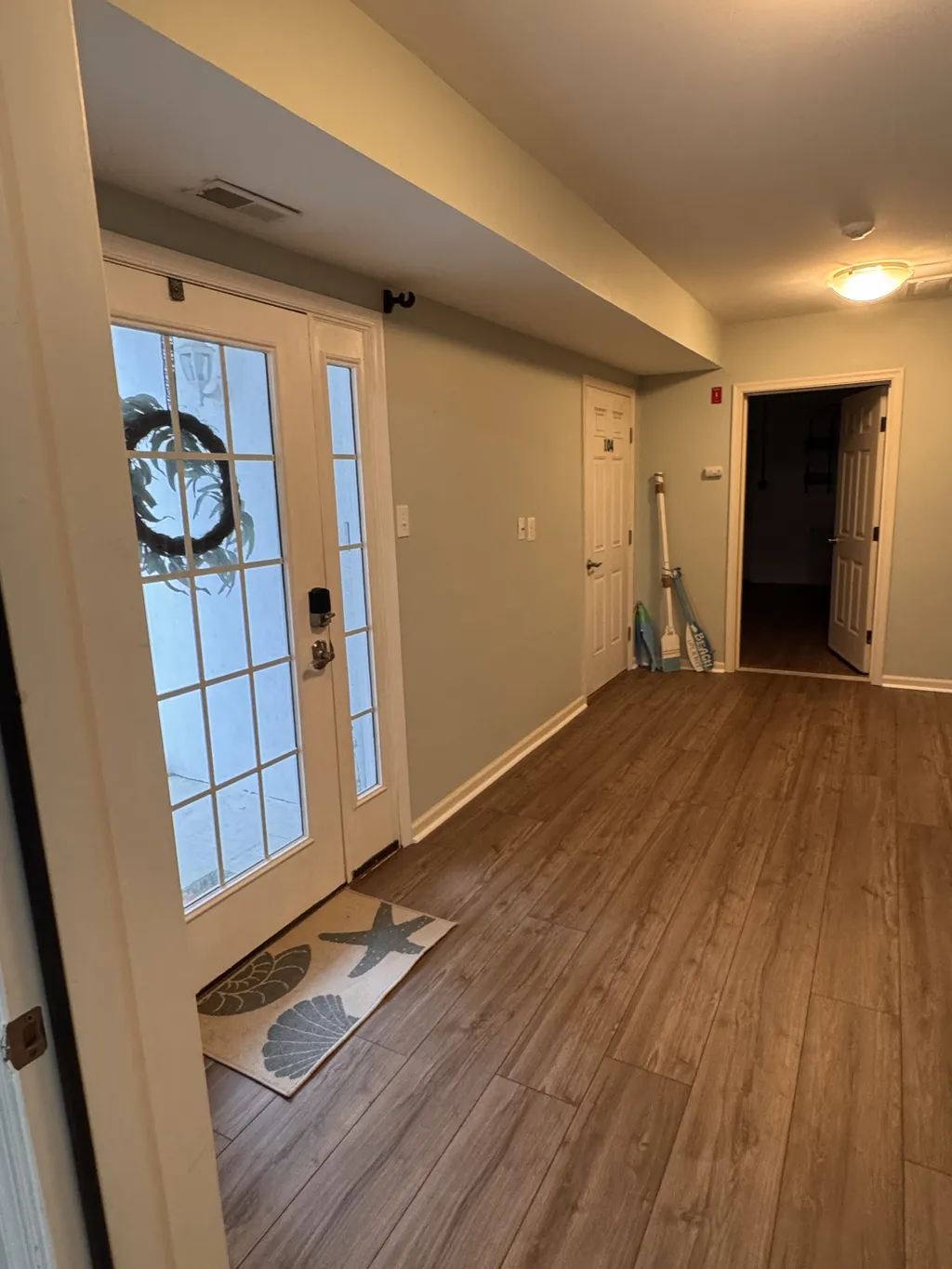 Front Door and entrance way