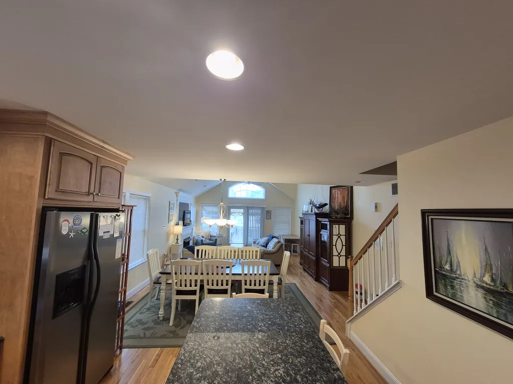 View from kitchen