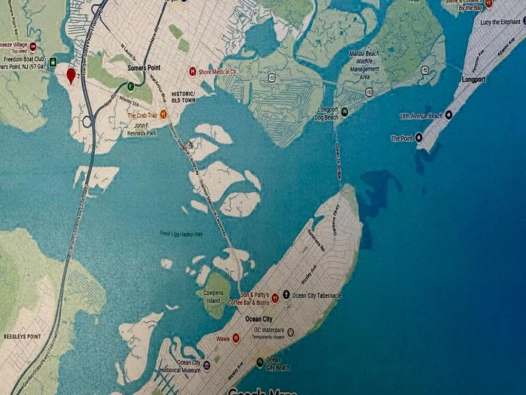 Just  Miles to Ocean City Beaches and Boardwalk