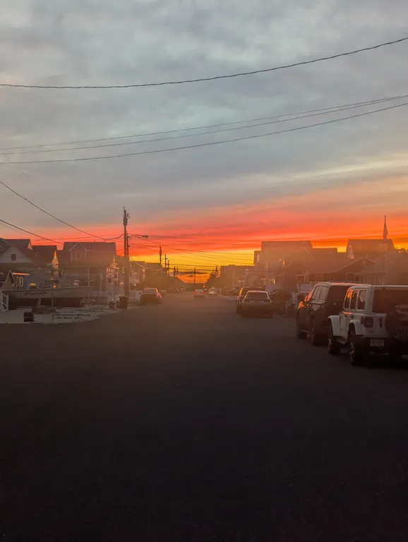 Street view towards the bay