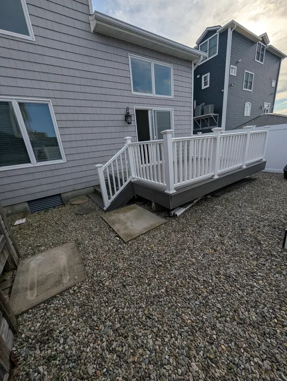 Back Deck (will have natural gas grill and outdoor dining table)