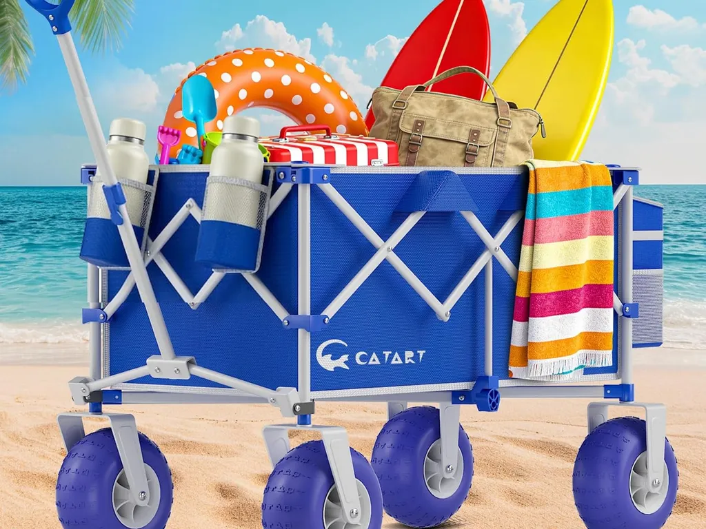 beach cart provided