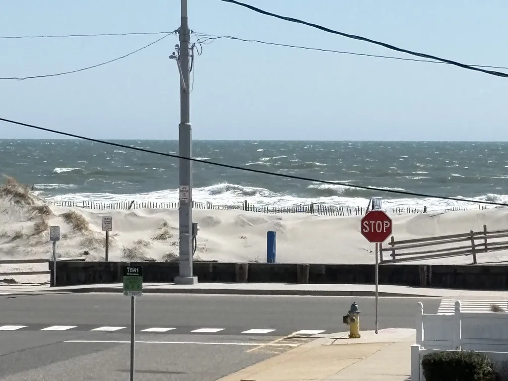 View from deck