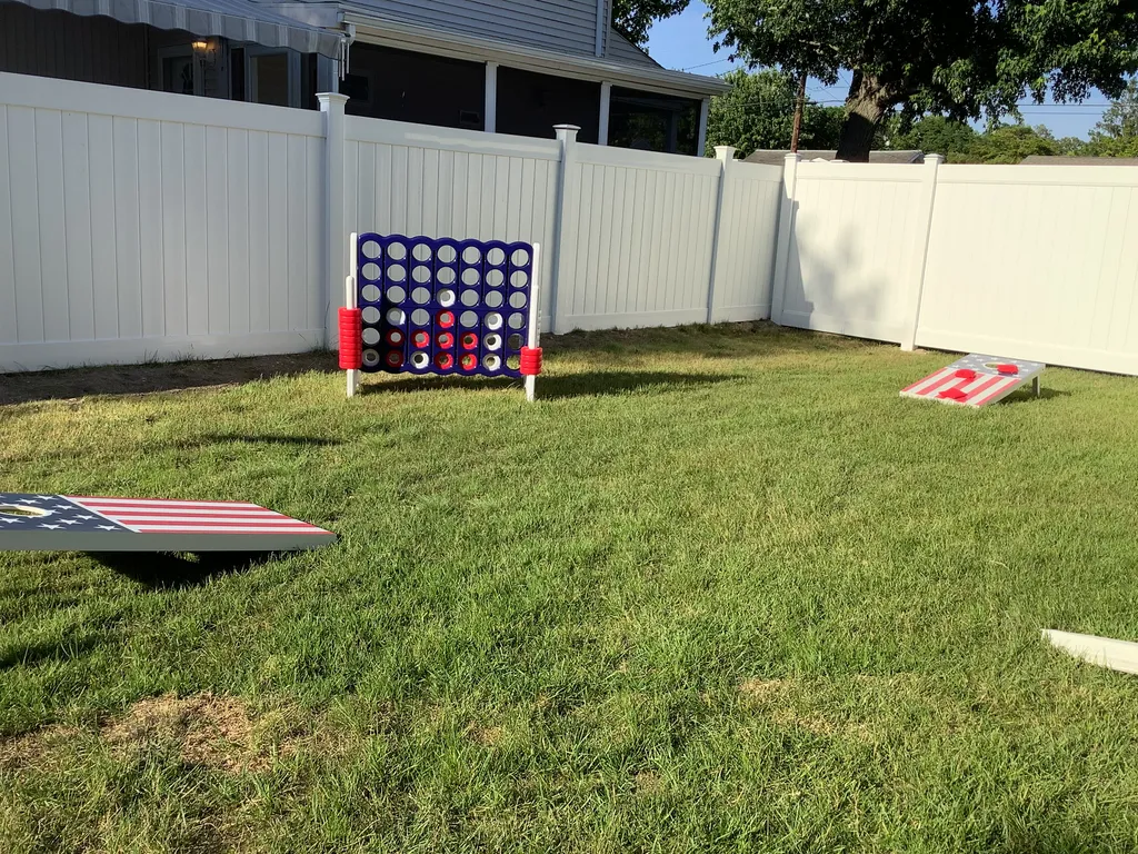 Enjoy some friendly competition with outdoor games for the whole family.