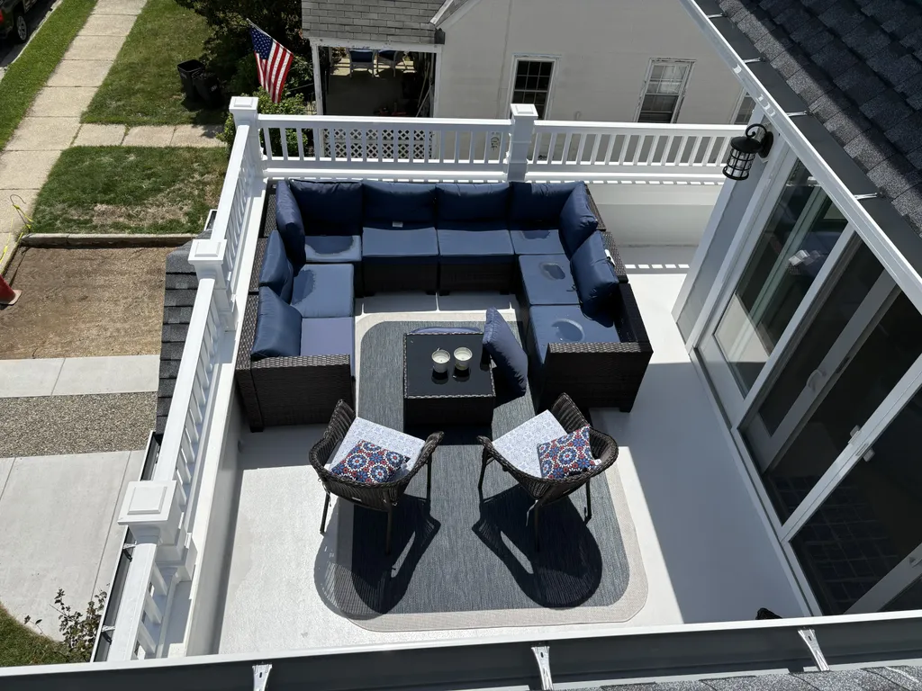 Front deck
