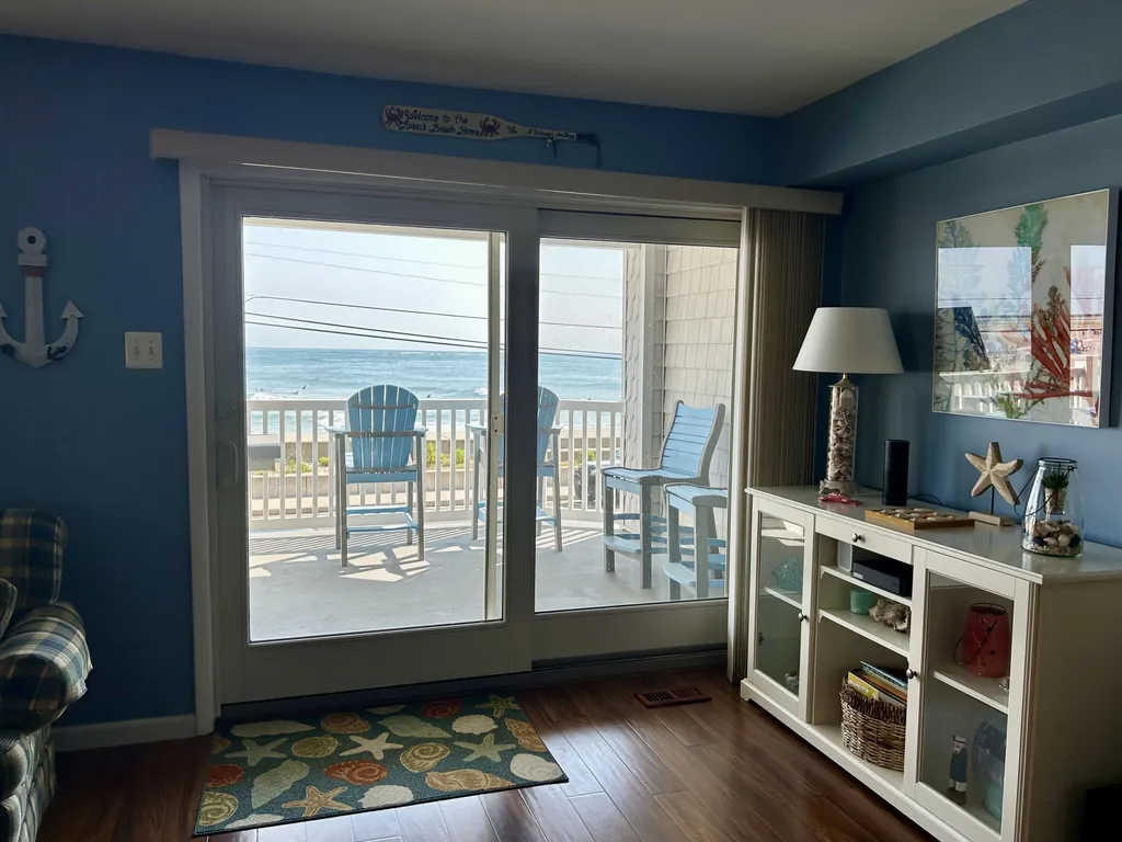 ocean view from inside