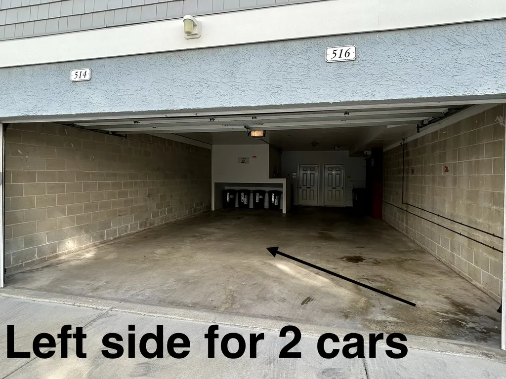 garage parking for 2 cars