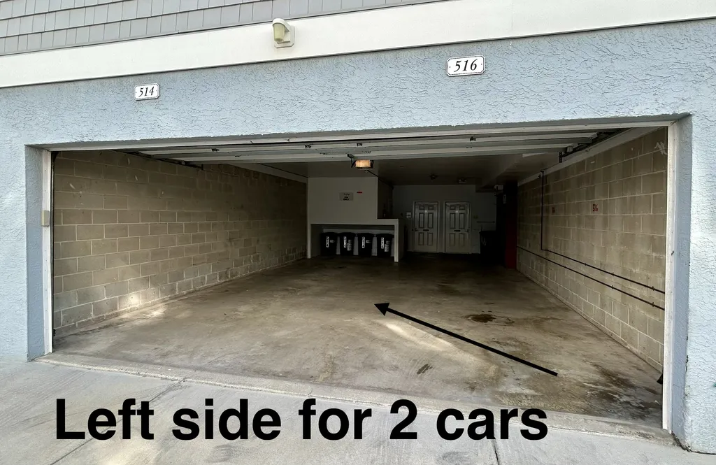 garage parking for 2 cars