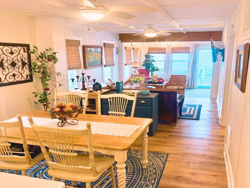 dining, living