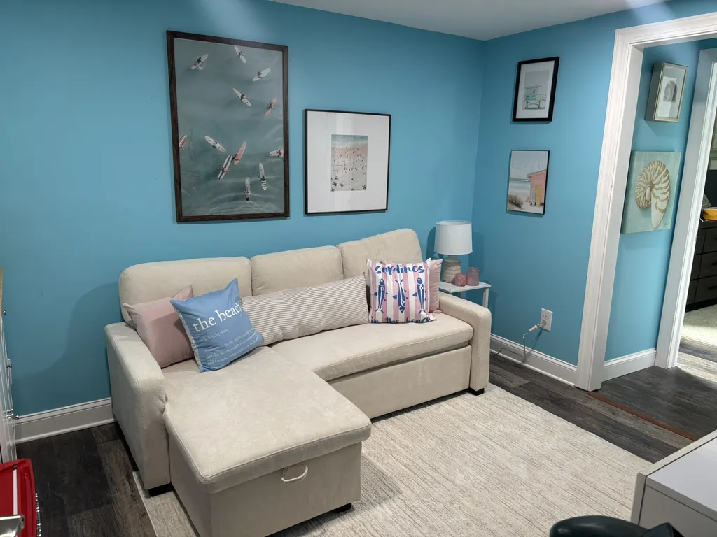 In-Law Suite with pull out couch and additional bedroom and bathroom- 1st floor