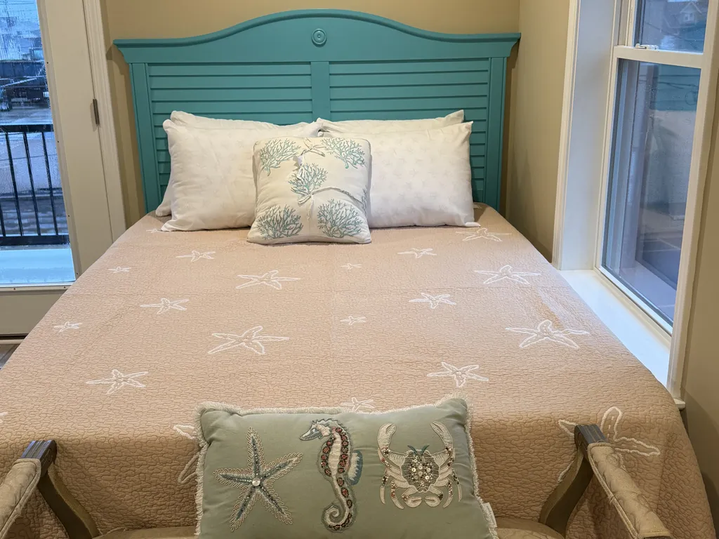 Memory Foam Toppers on each bed. 