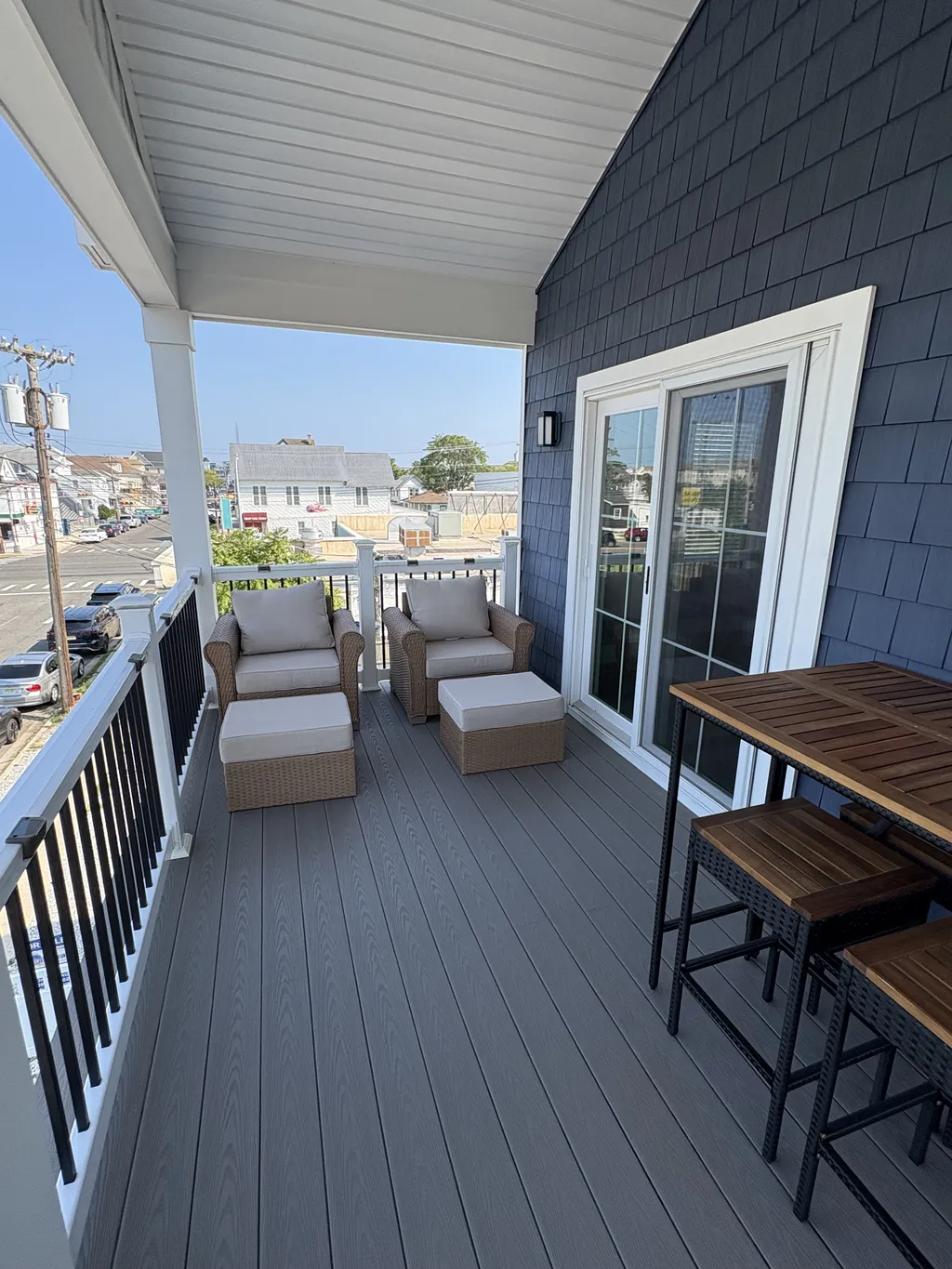 Deck seating for all guests 