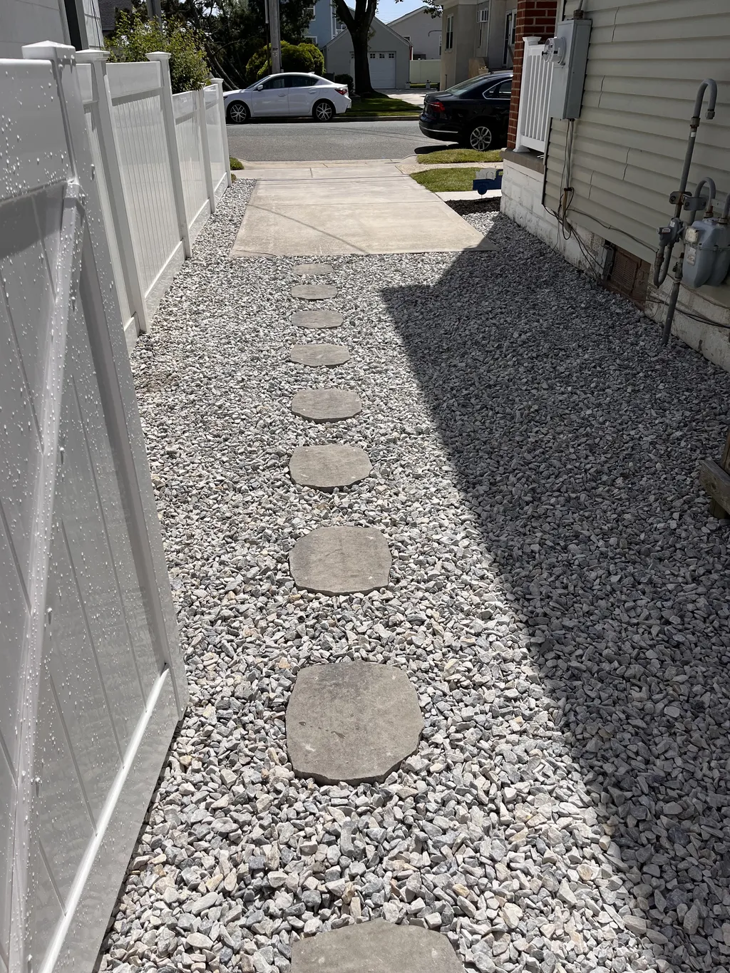 Side Gate Access &amp;amp; one car driveway 