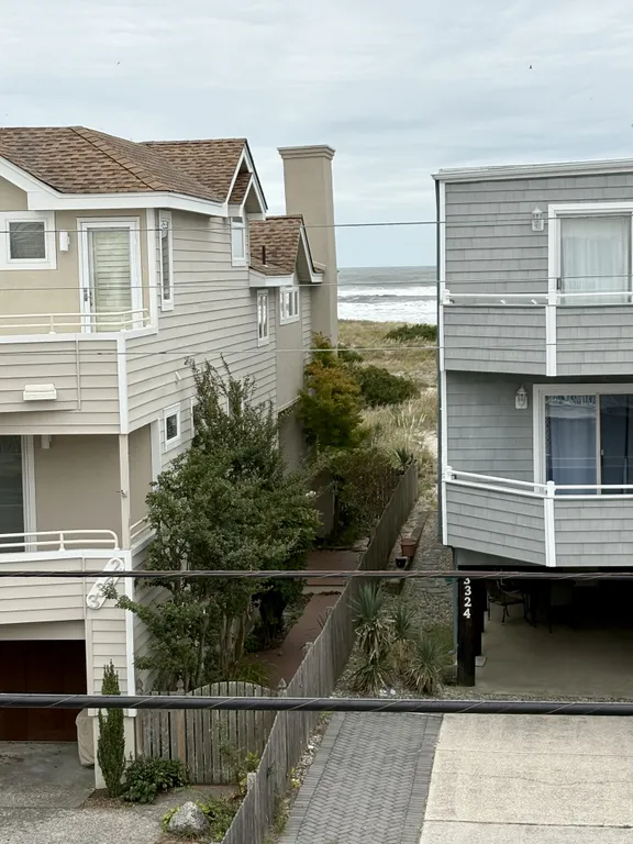 Beach View from Rear Deck