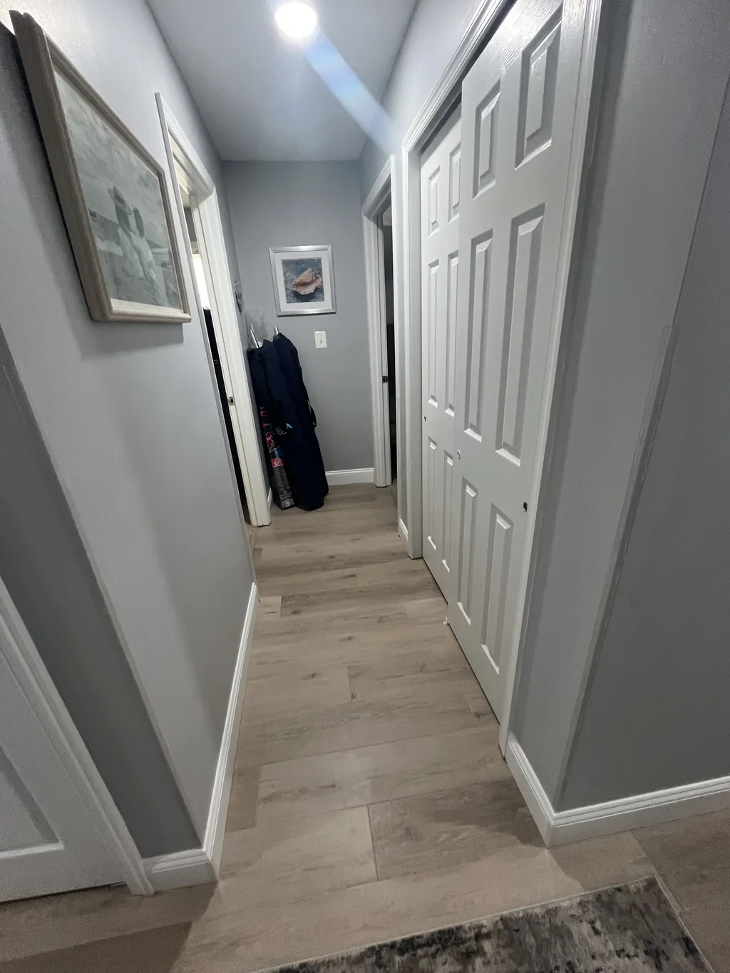 Hallway to 2nd and 3rd Bedrooms