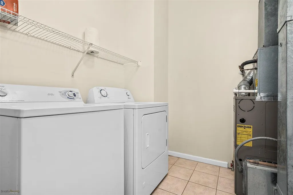upstairs laundry room
