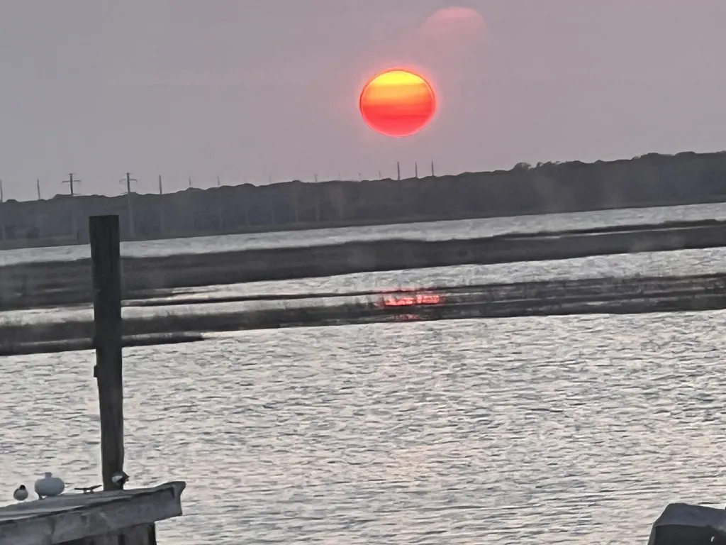 Sunset at End of 2nd and Delaware