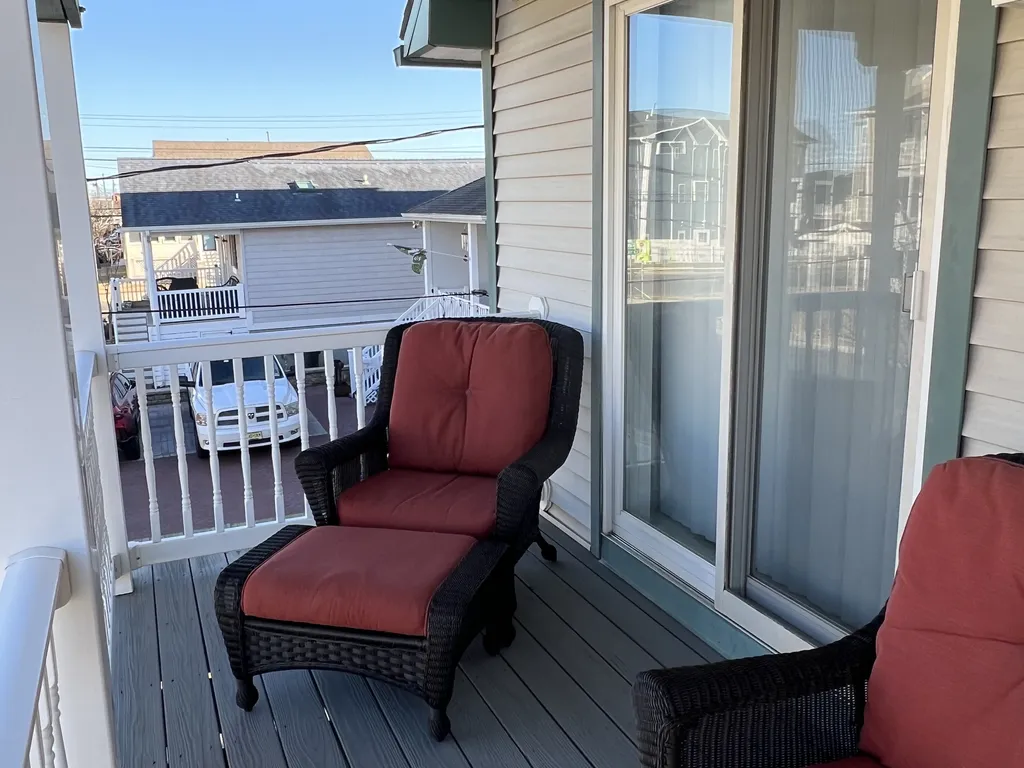 Great Mornings Start with Coffee outside your Bedroom Deck!