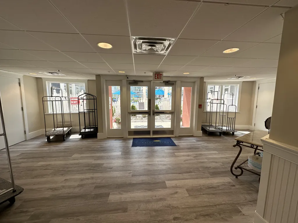 Pool Lobby - New Flooring