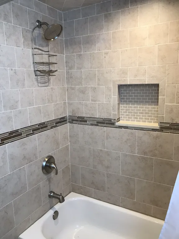 Tub enclosure beautiful tile