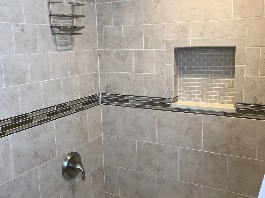Tub enclosure beautiful tile