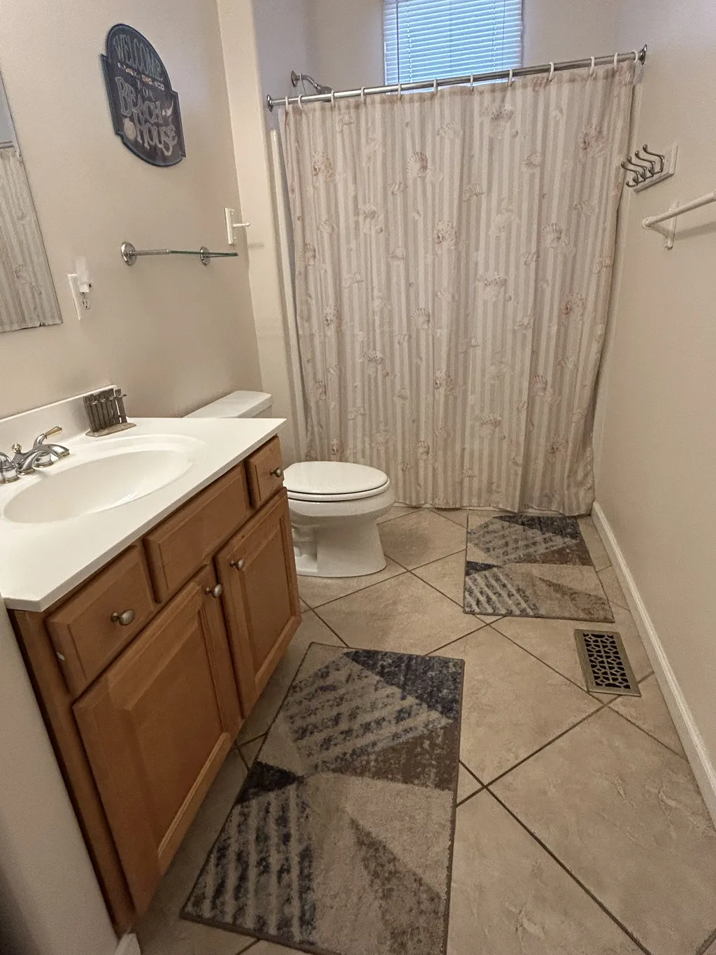 Hall bath