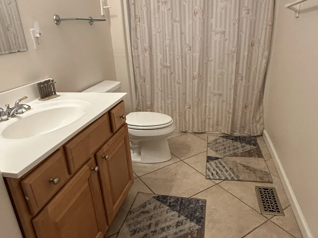 Hall bath