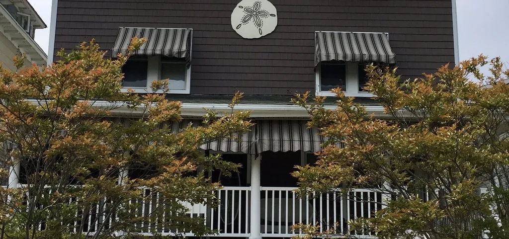 Front of building
