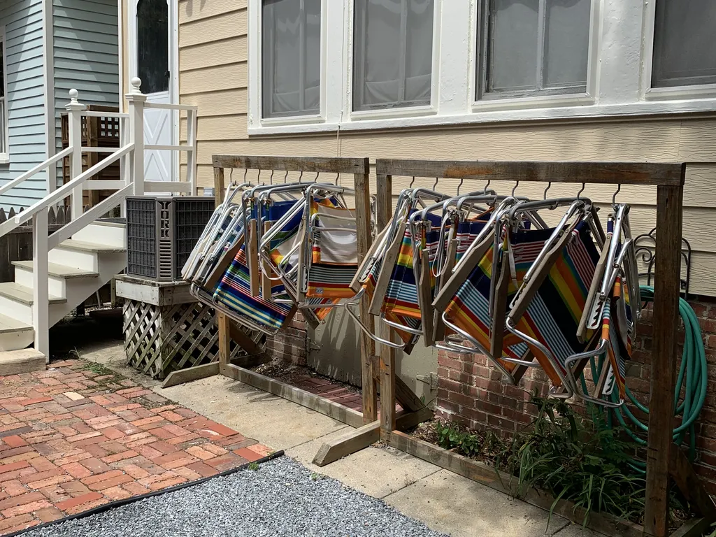 Beach chairs