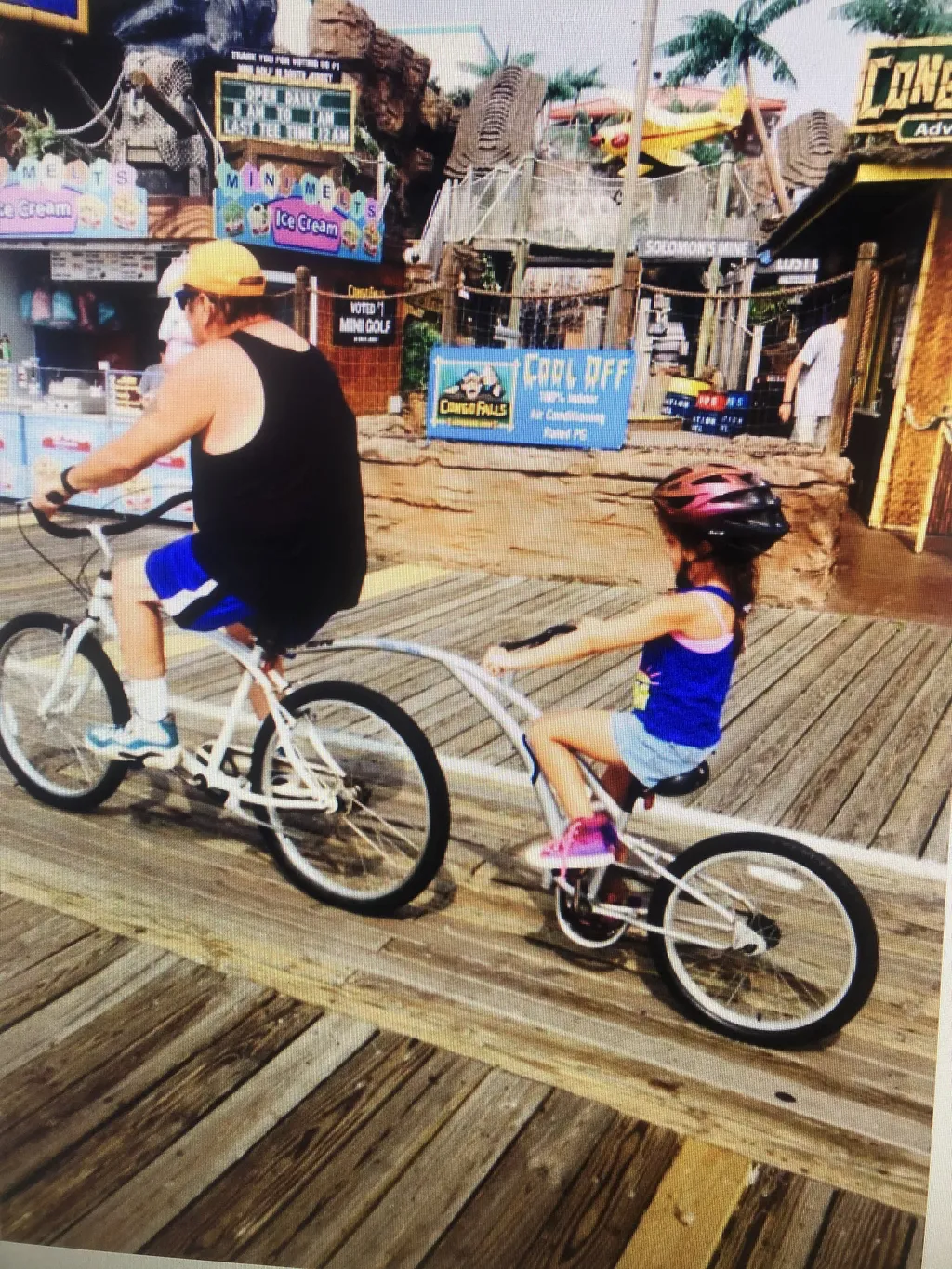 Rent a double bike