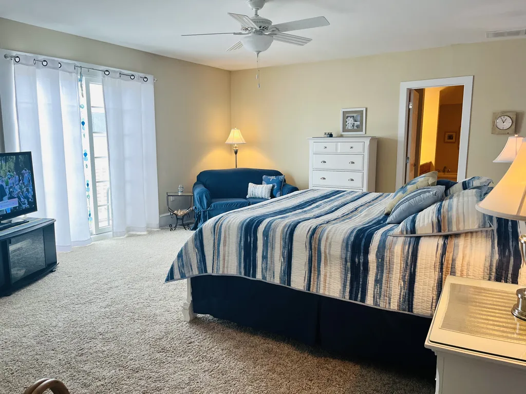 Second floor master suite.