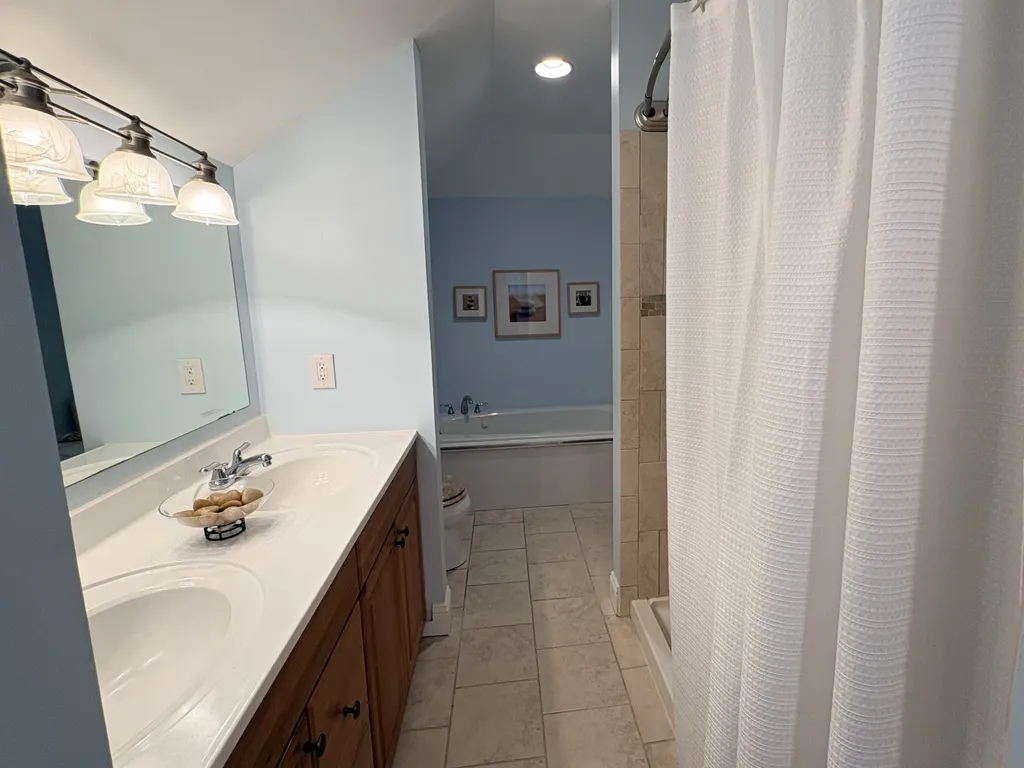 Master bathroom full shower 